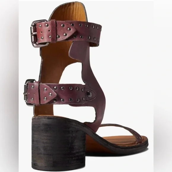 Free People Purple Studded Sandals - Picture 2 of 15